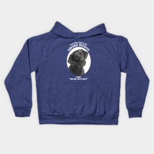 Lucky Black Lab Kids Hoodie